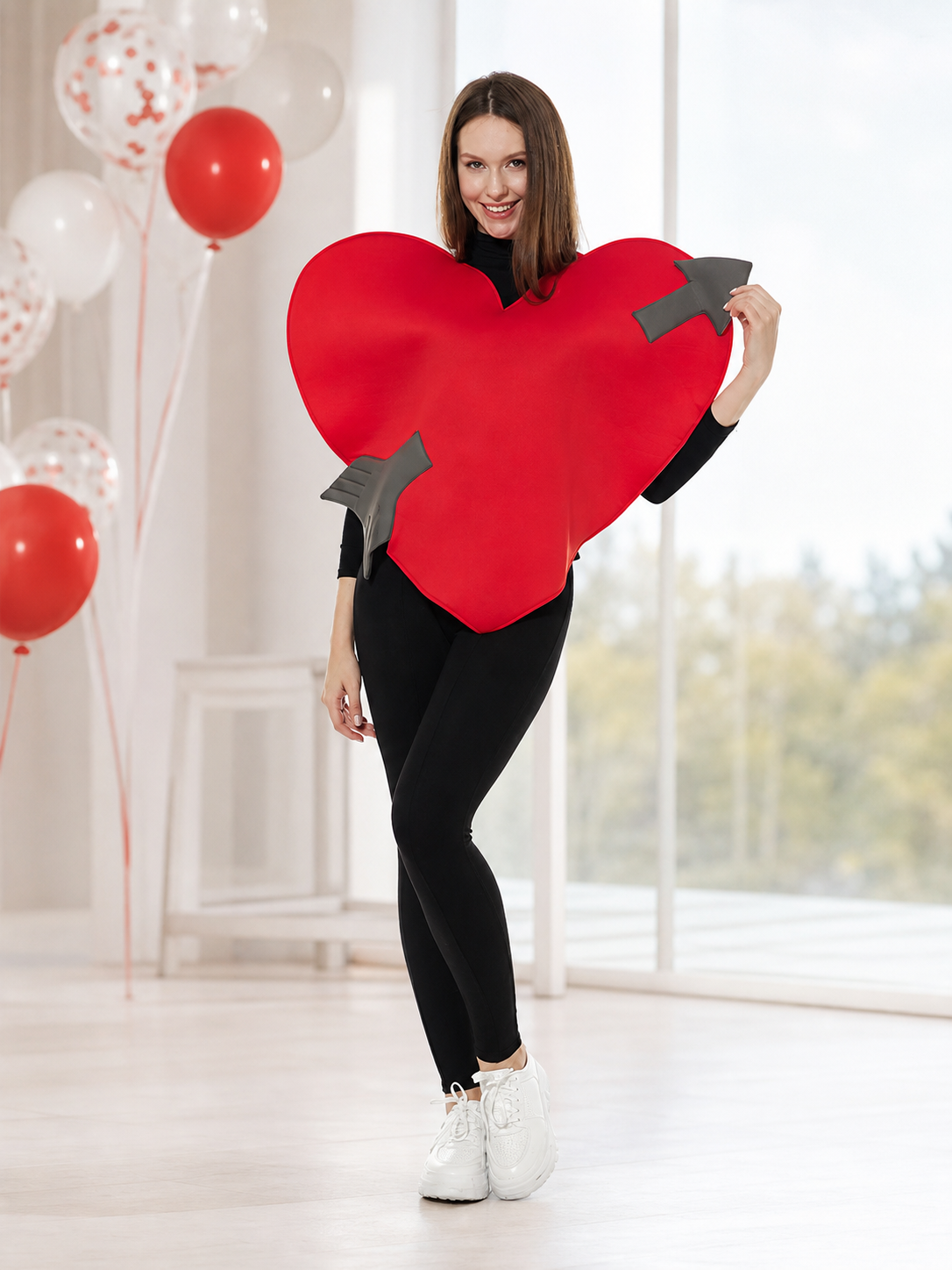 Heart-Shaped Cupid’s Arrow Costume for Parties