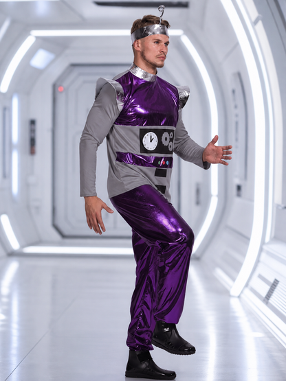 Halloween Alien Costume with Headband