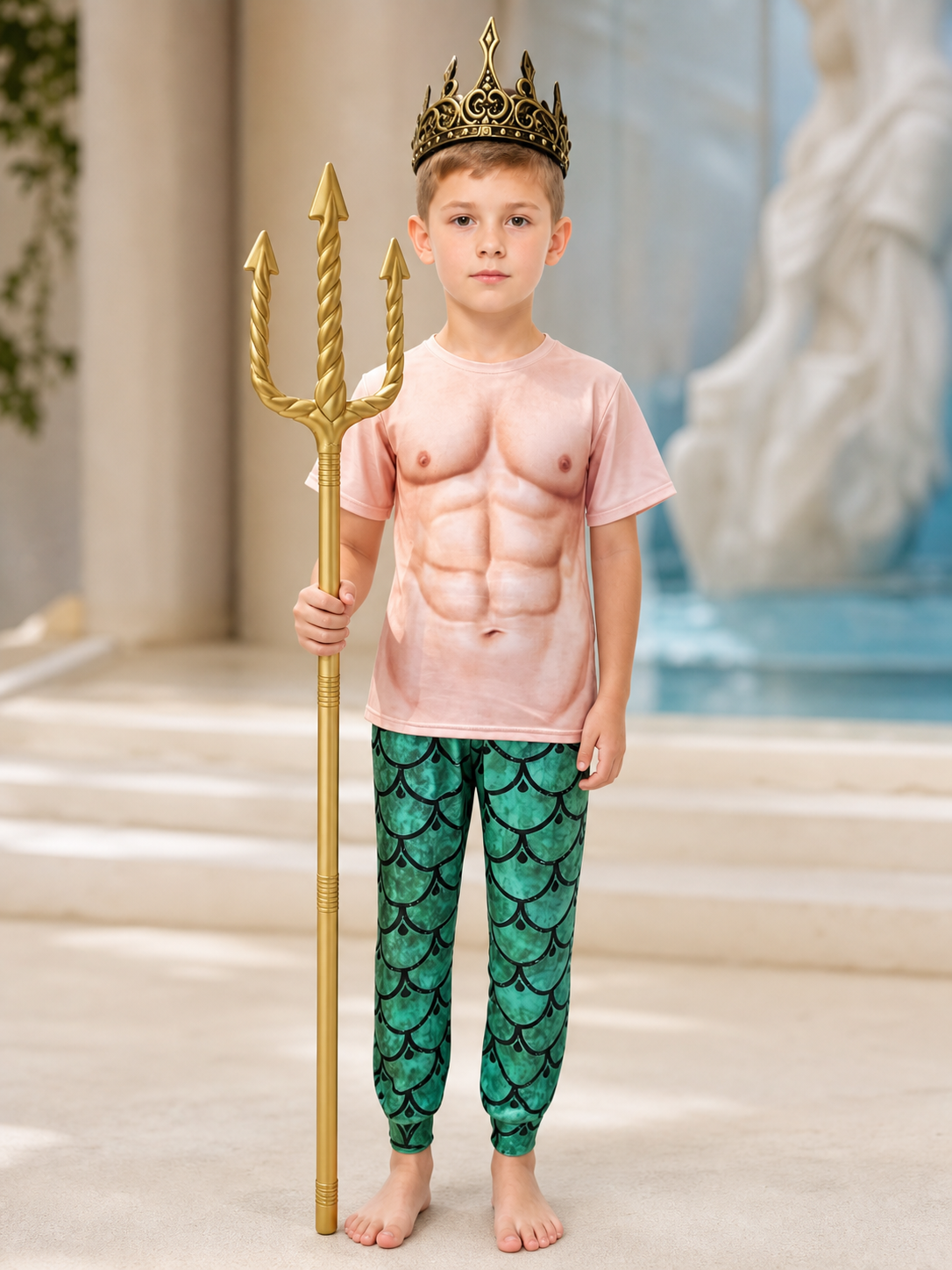 Aquaman Costume, Role-Playing Accessory Set