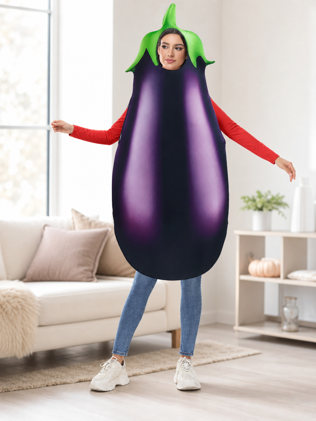 Eggplant Costume for Halloween and Themed Parties