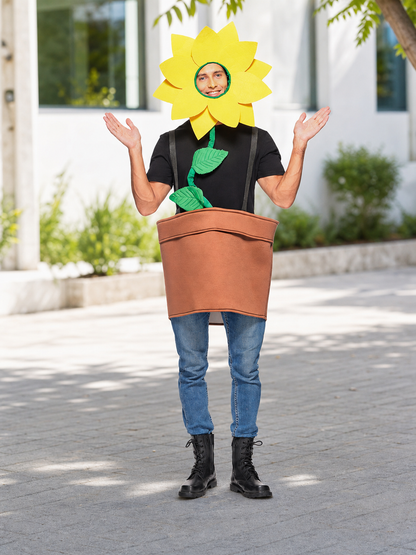 Flower Pot Costume for Halloween and Parties