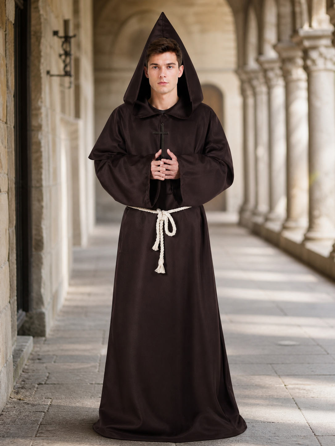 Hooded Cosplay and Halloween Robe Costume