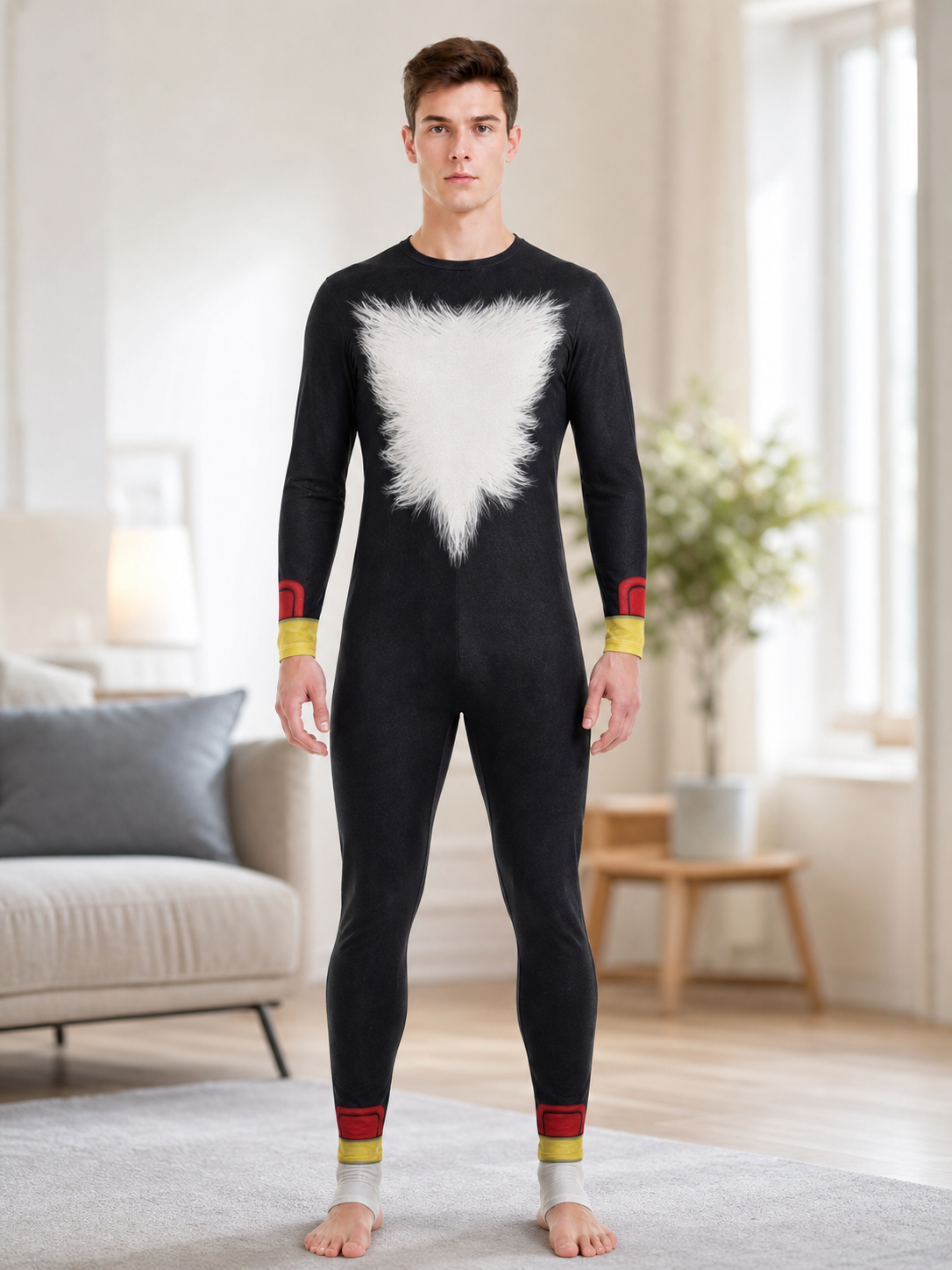 Sonic Costume with Mask for Cosplay and Halloween