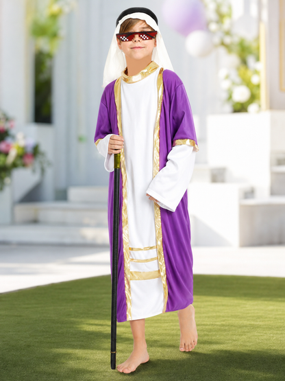 Children's Arabian Carnival Costume with Accessories