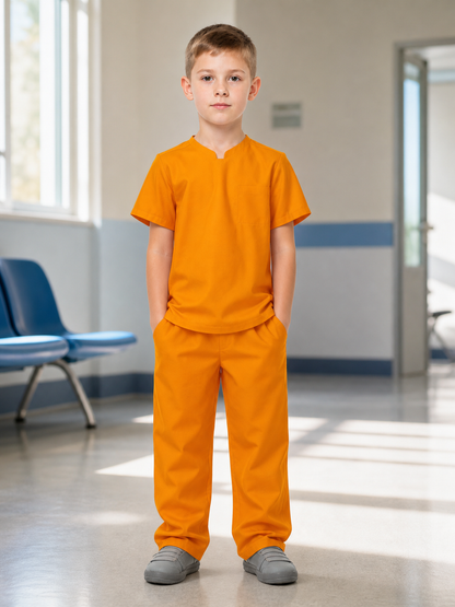 Role-Play Costume: Orange T-Shirt and Pants