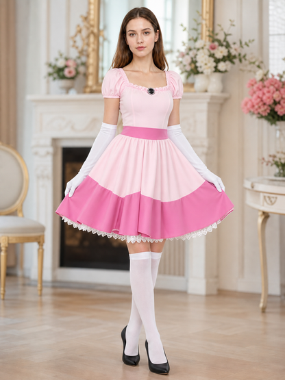 Princess-Style Carnival Dress for Performances