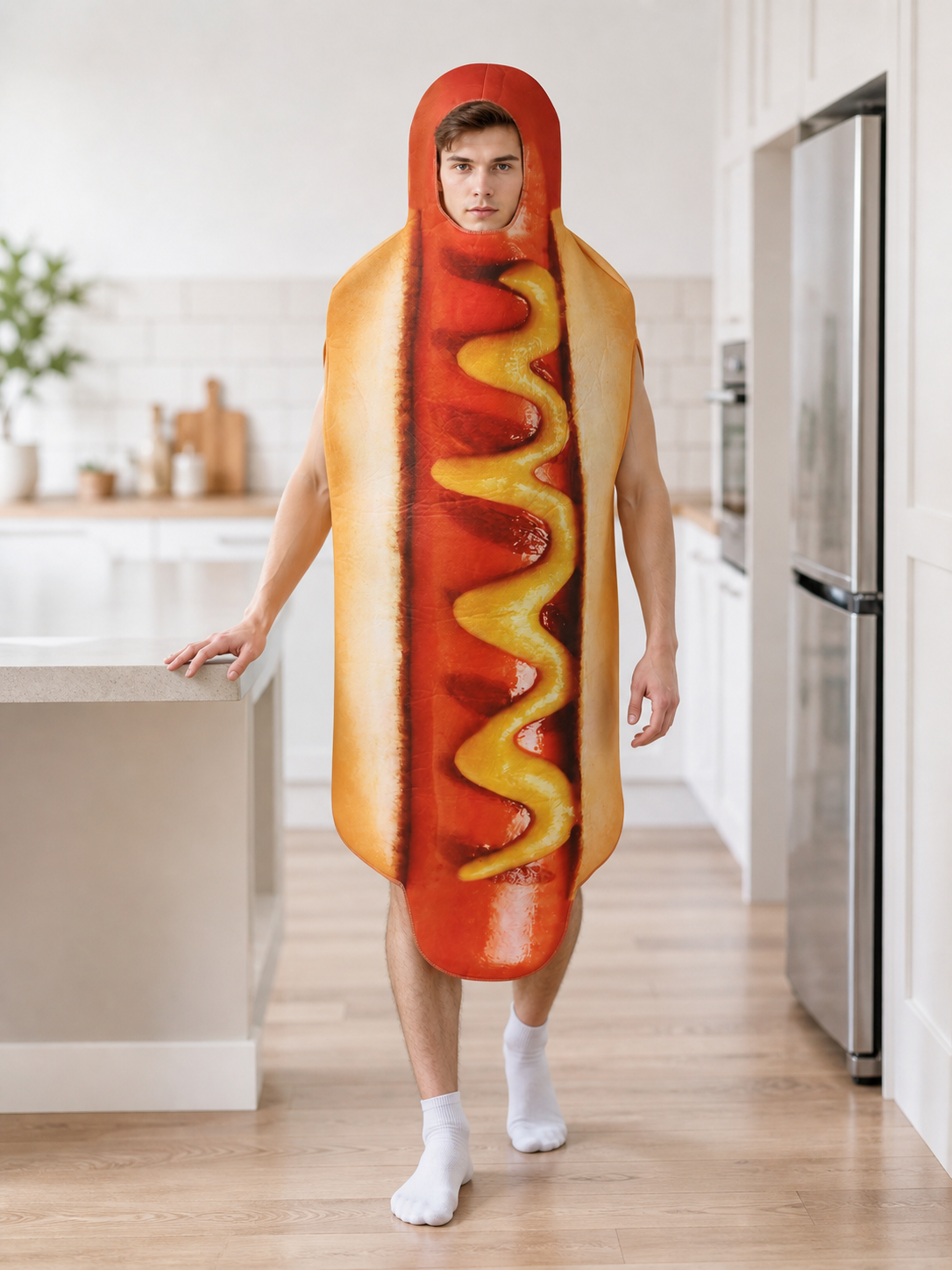 Hot Dog Costume for Halloween and Themed Parties