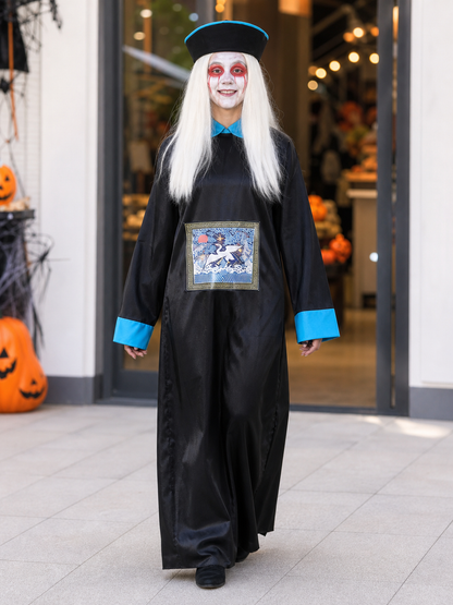 Qing dynasty zombie costume with hat