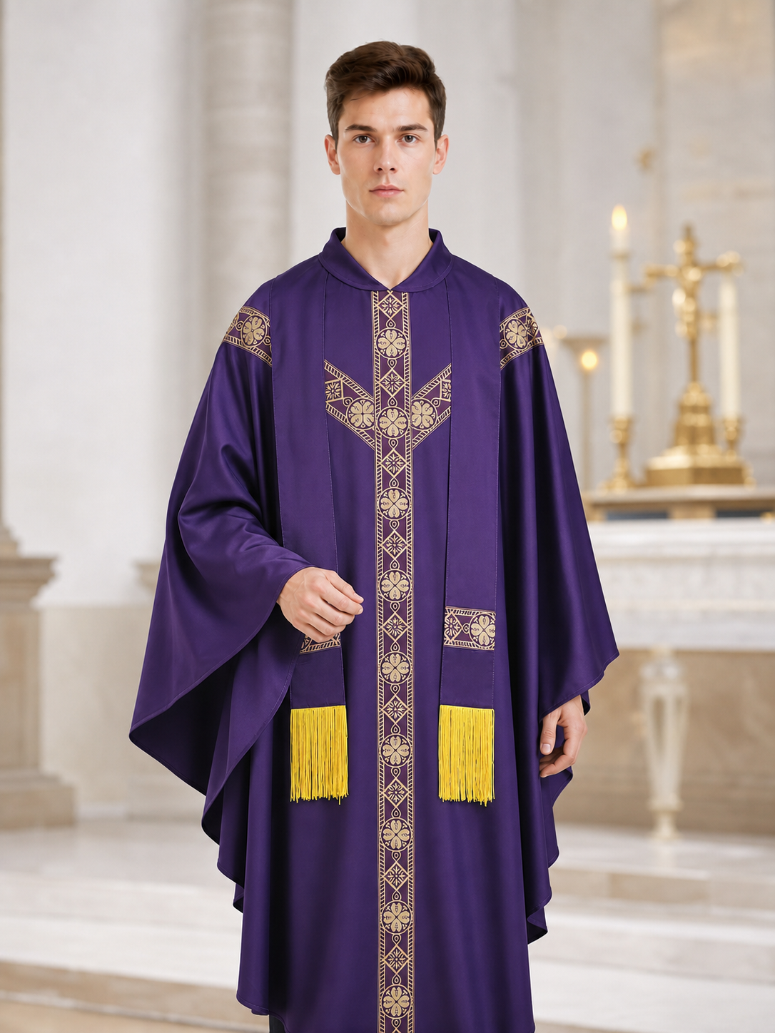 Ceremonial Robe with Ornament and Belt