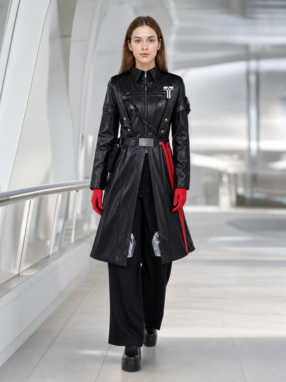Gehros Cosplay Costume: Long Coat, Pants