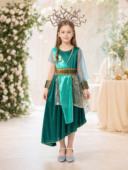 Medusa Gorgon Costume, Halloween Dress