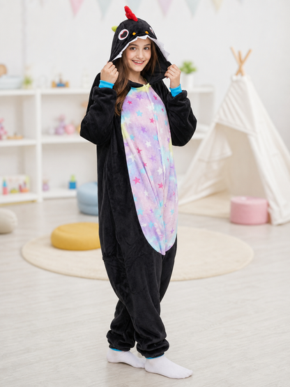 Dragon kigurumi hooded jumpsuit