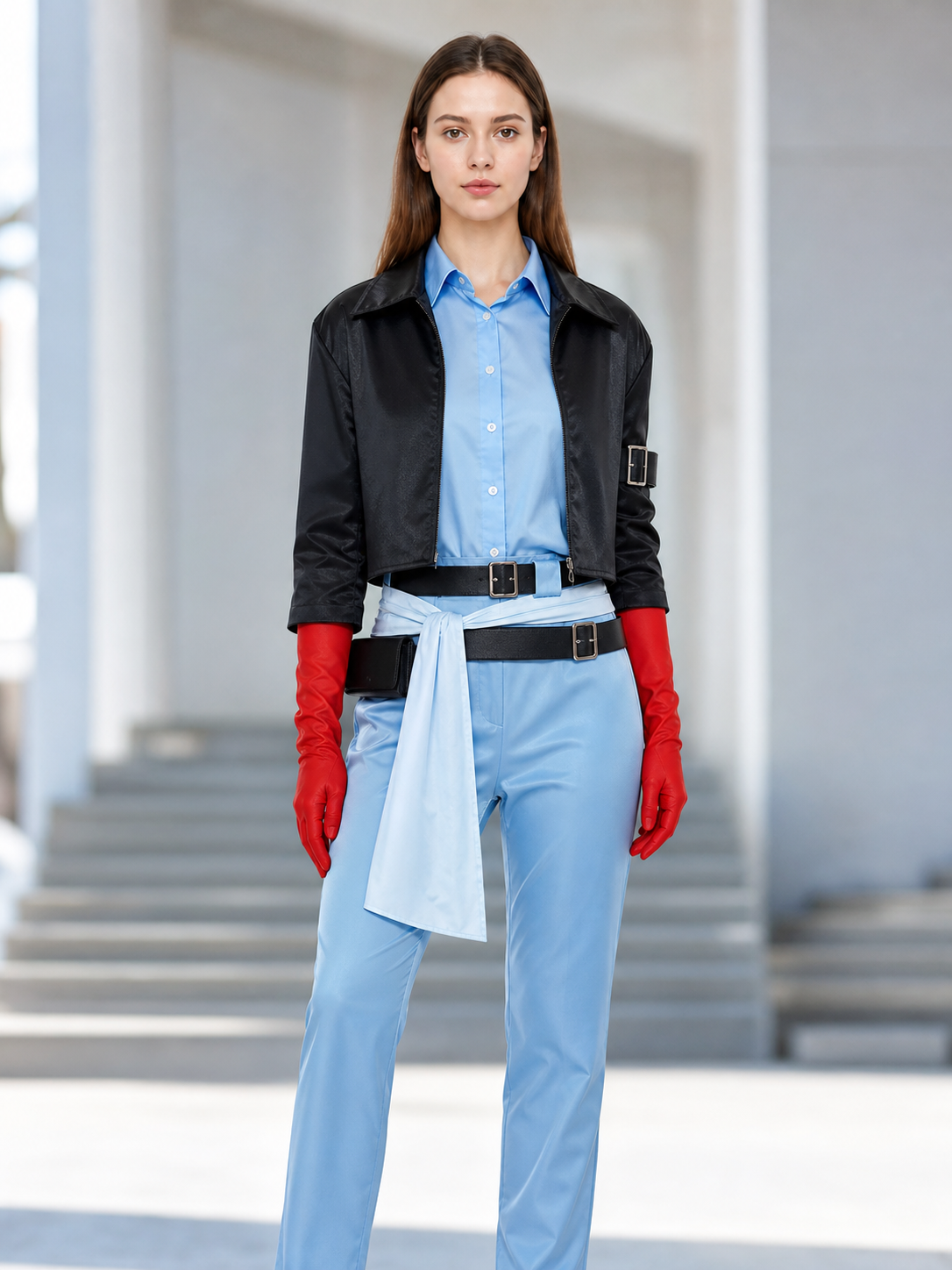 Sabo Cosplay Costume from One Piece with Accessories