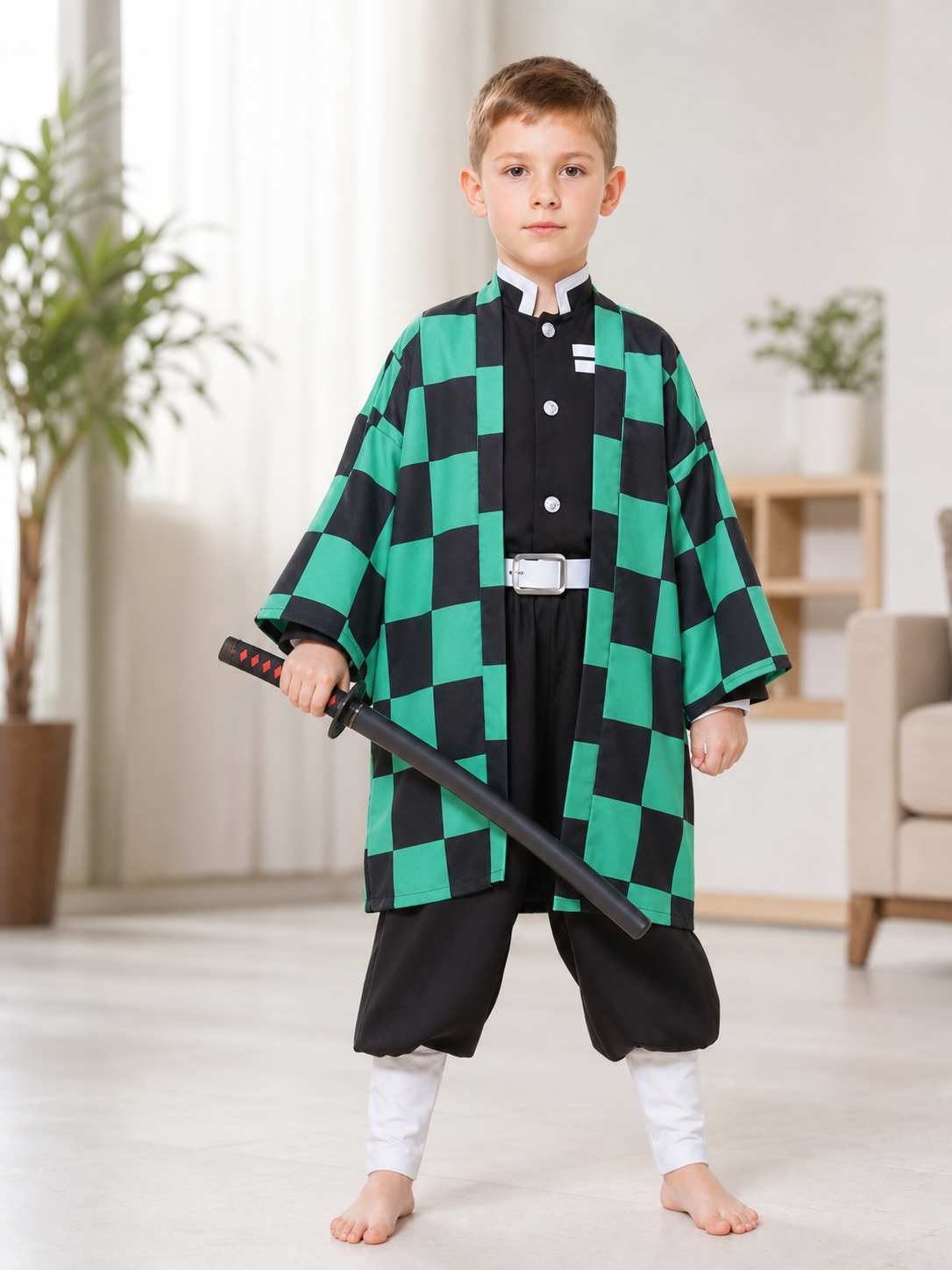 Tanjiro Kids’ Cosplay Costume Set