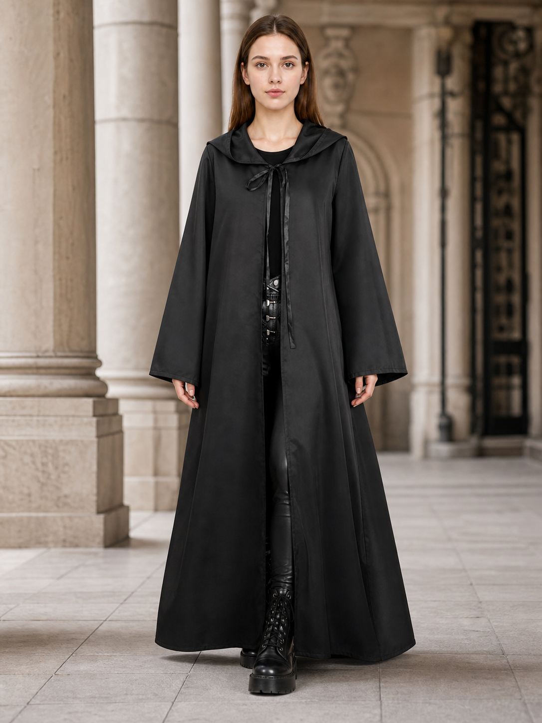 Star Wars Hooded Robe Costume, Black
