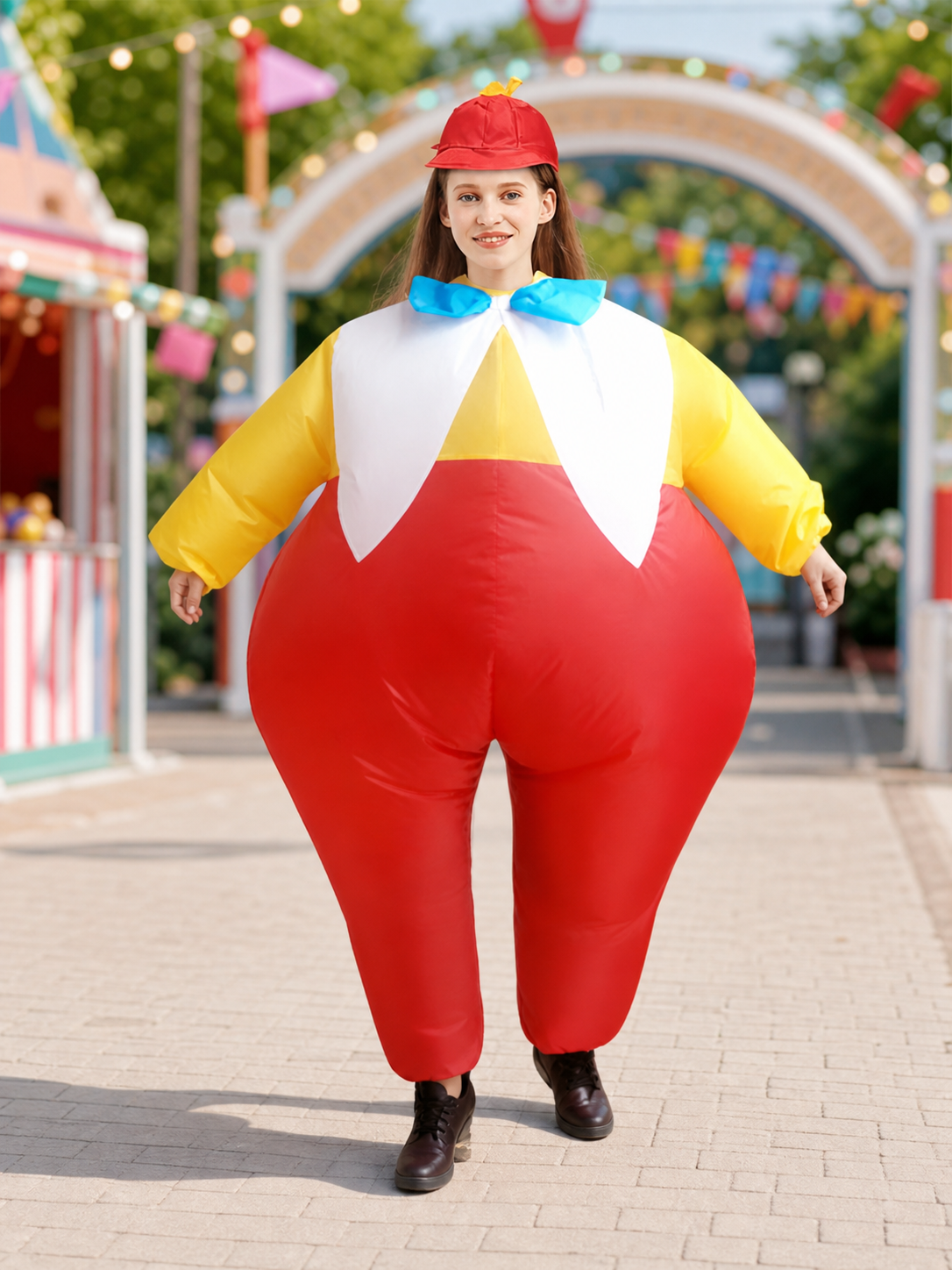 Inflatable Clown Costume for Parties and Performances