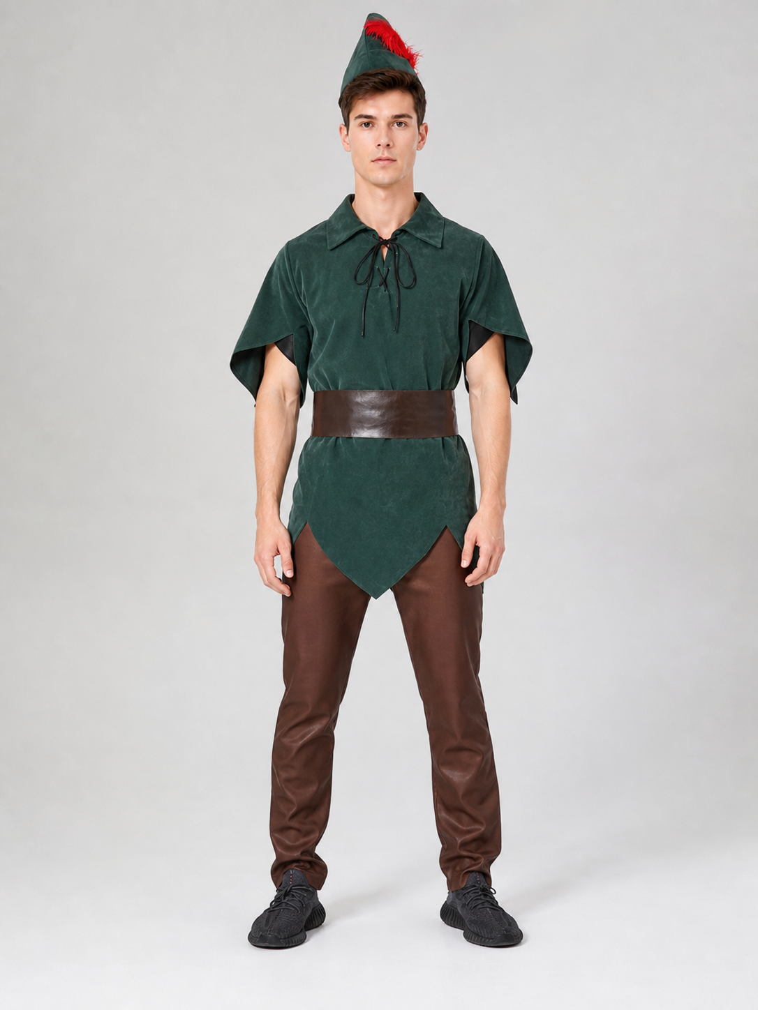 Robin Hood cosplay costume, green set