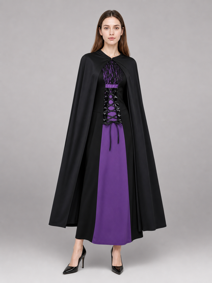 Halloween Witch Costume: Dress and Hat