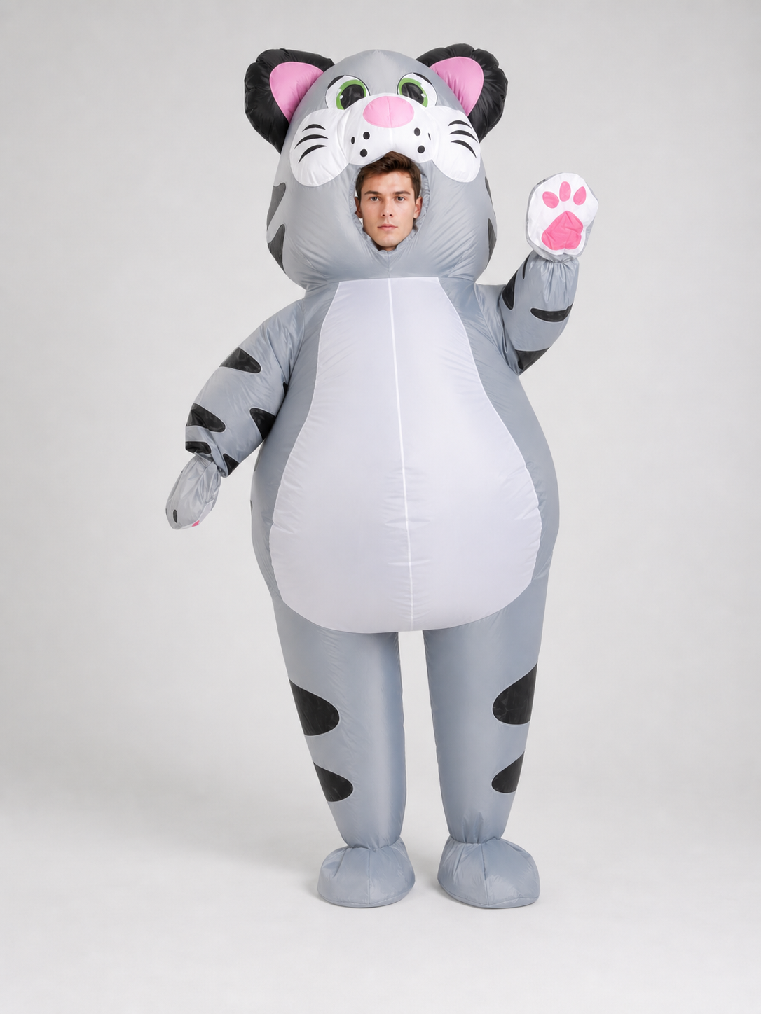 Inflatable Cat Costume for Halloween and Parties
