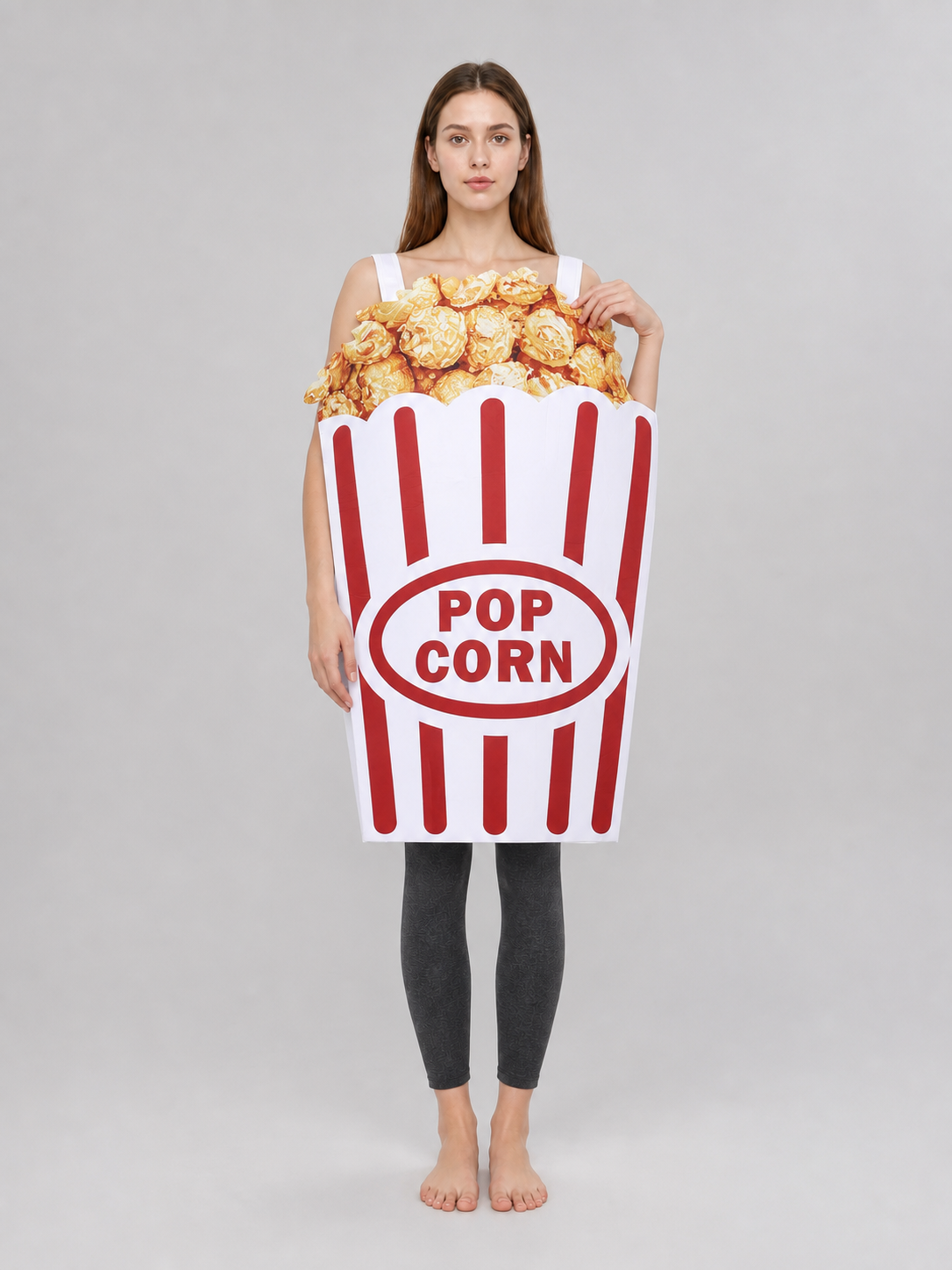 “Popcorn” Costume for Halloween and Parties