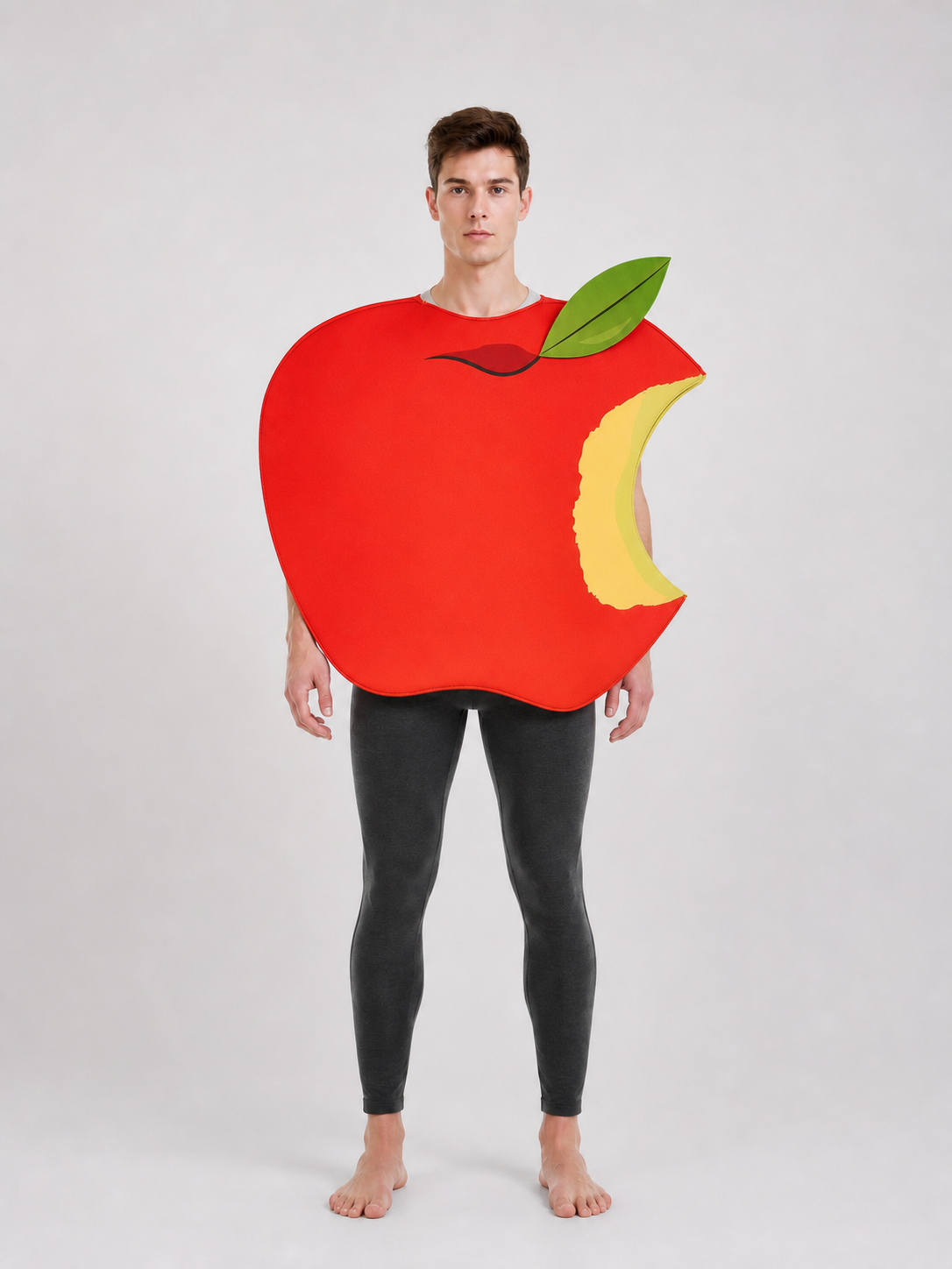 Apple-shaped costume for Halloween, cosplay, and stage performances