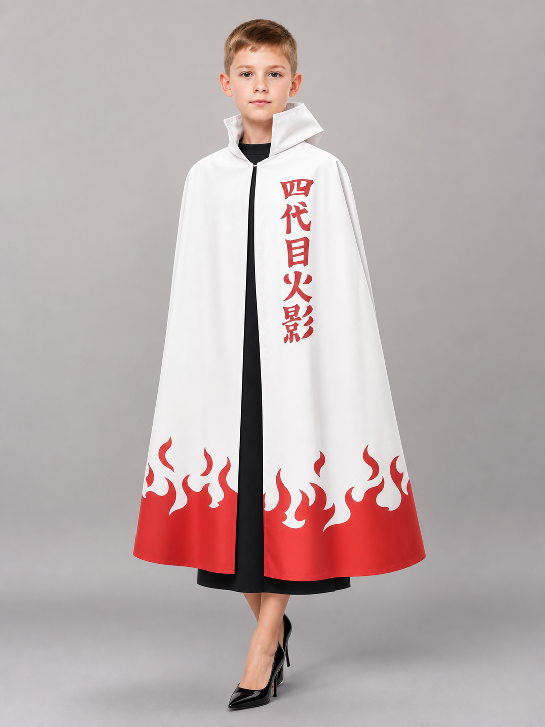White Carnival Cloak for Ninja Cosplay