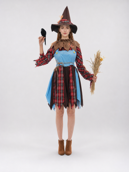 Scarecrow Costume: Dress and Hat