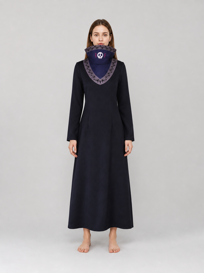 Kurapika Cosplay Costume, Long Robe with High Collar