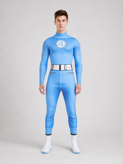 Fantastic Four Costume, Cosplay Jumpsuit