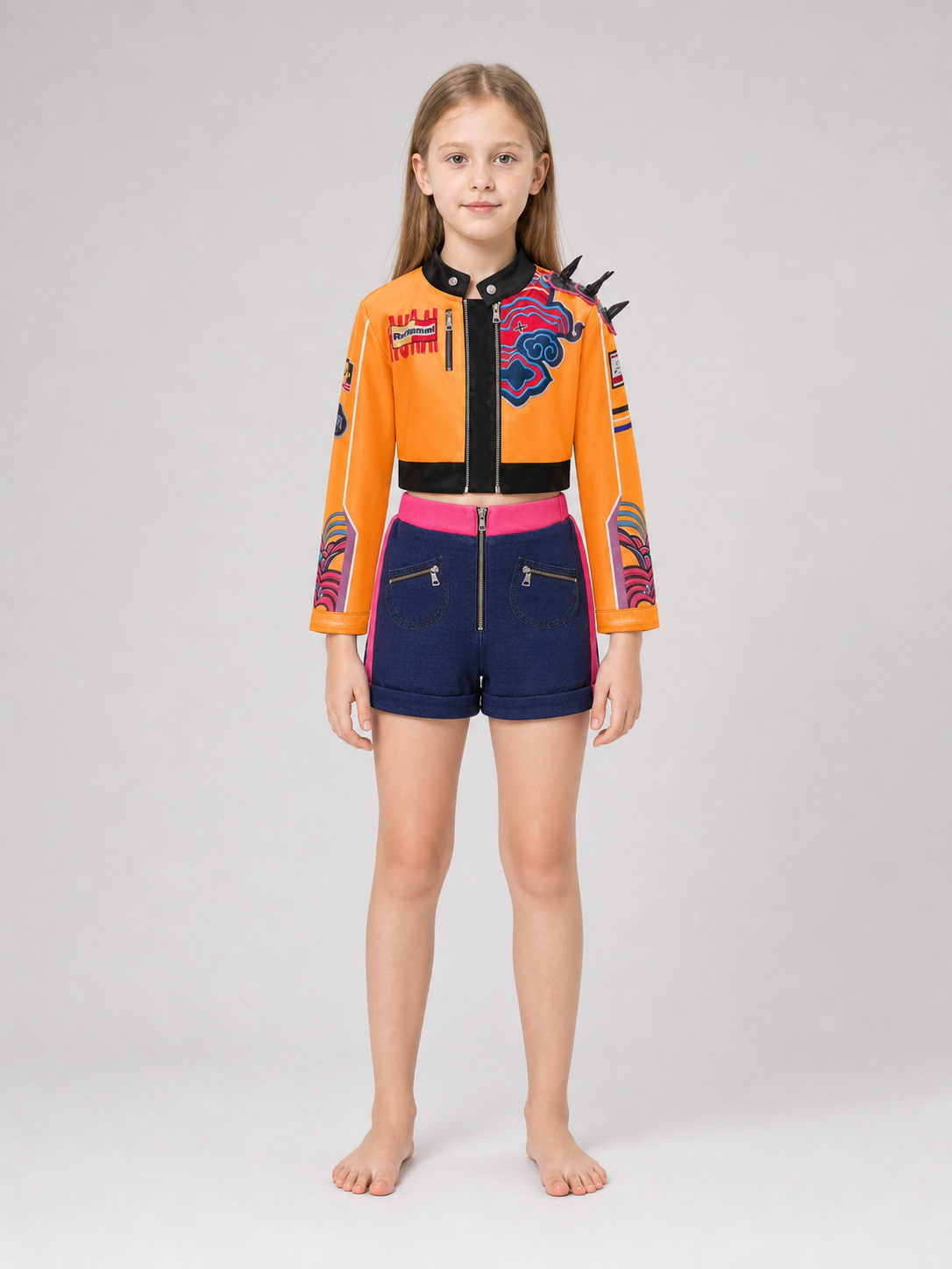 K-POP Performance Costume: Jacket and Shorts