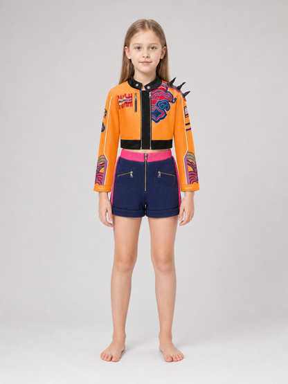 K-POP Performance Costume: Jacket and Shorts