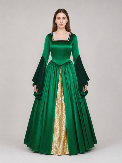 Full-Skirted Tudor-Style Cosplay Dress