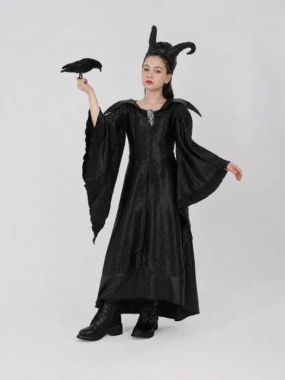Halloween Costume: Dress and Horned Headpiece main product view 2