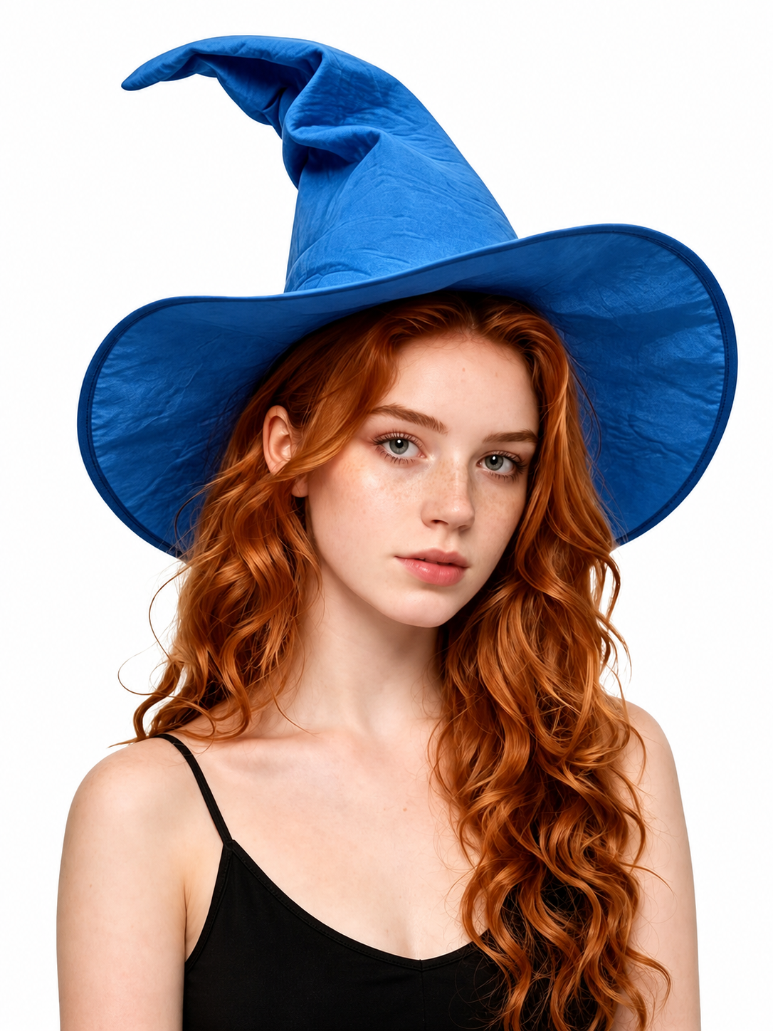 Blue Witch Hat for Halloween