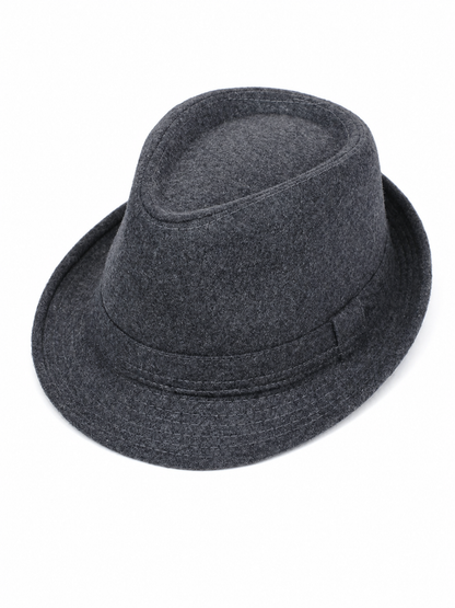 Wide-Brim Carnival Fedora Hat