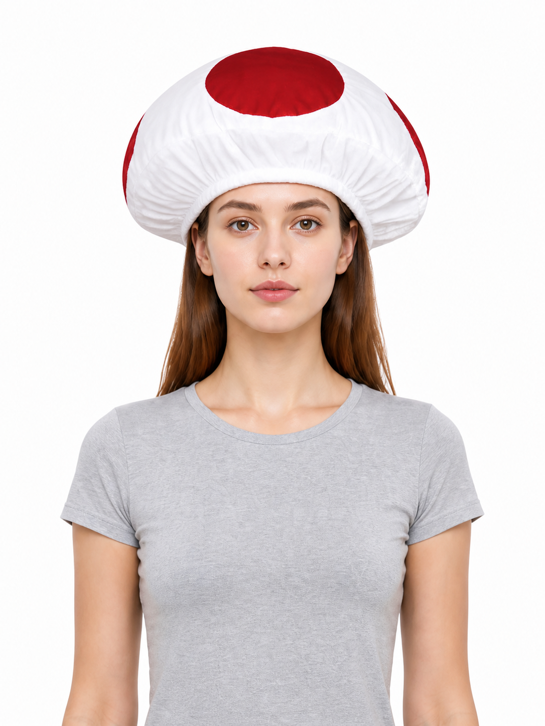 Red and White Mushroom Costume Hat main product view