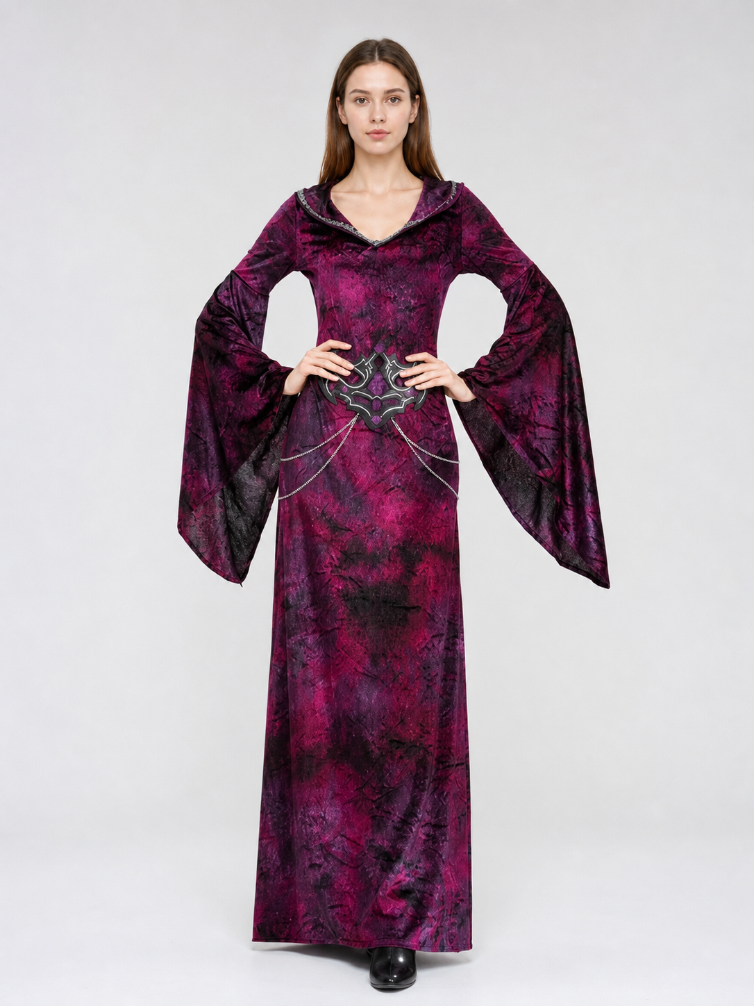 Gothic Hooded Costume Dress