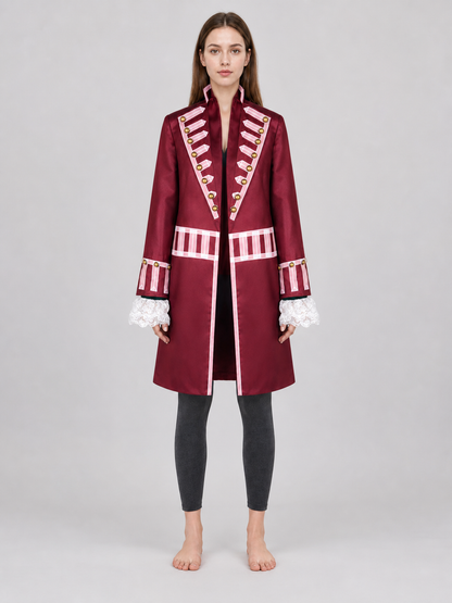 Captain Hook Cosplay Costume, Pirate Jacket