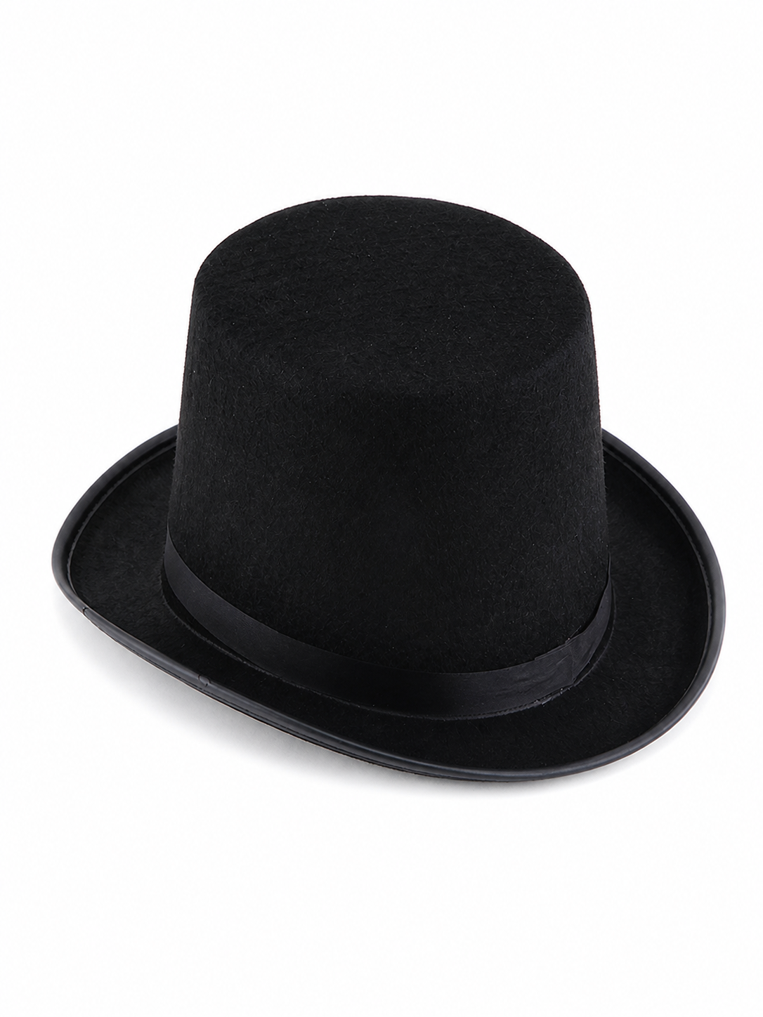Black Carnival Hat for Magic Tricks and Masquerade
