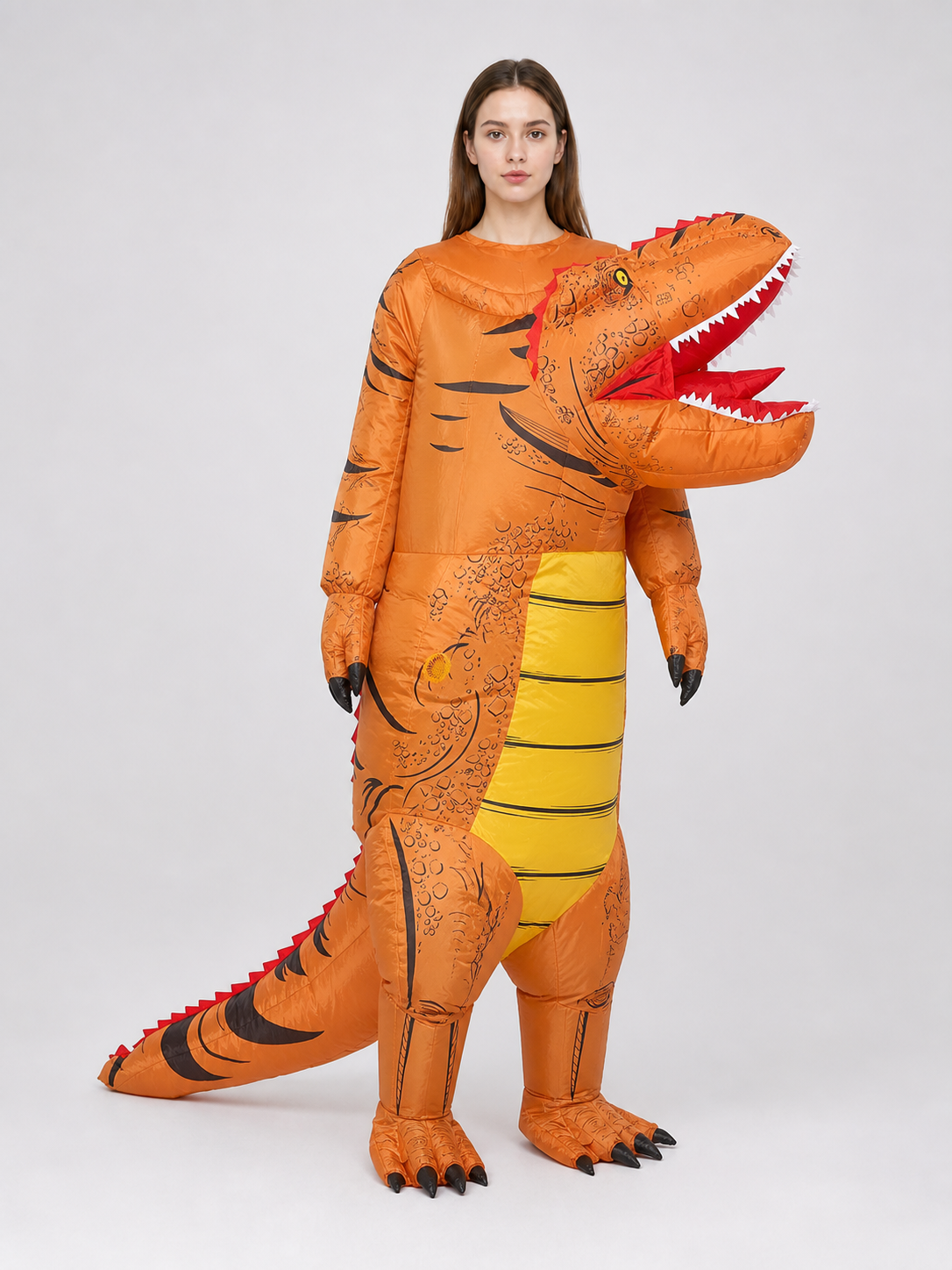 Inflatable Tyrannosaurus Dinosaur Costume for Halloween