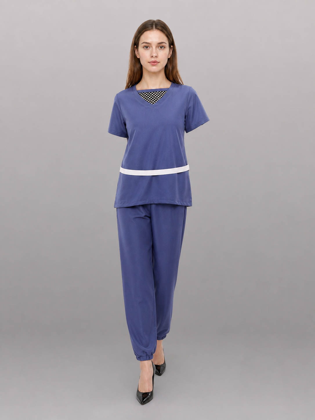 Cosplay Costume: Blue-Violet Top and Pants