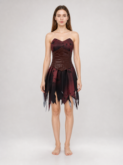 Elodie Cosplay Costume Dress with Belt