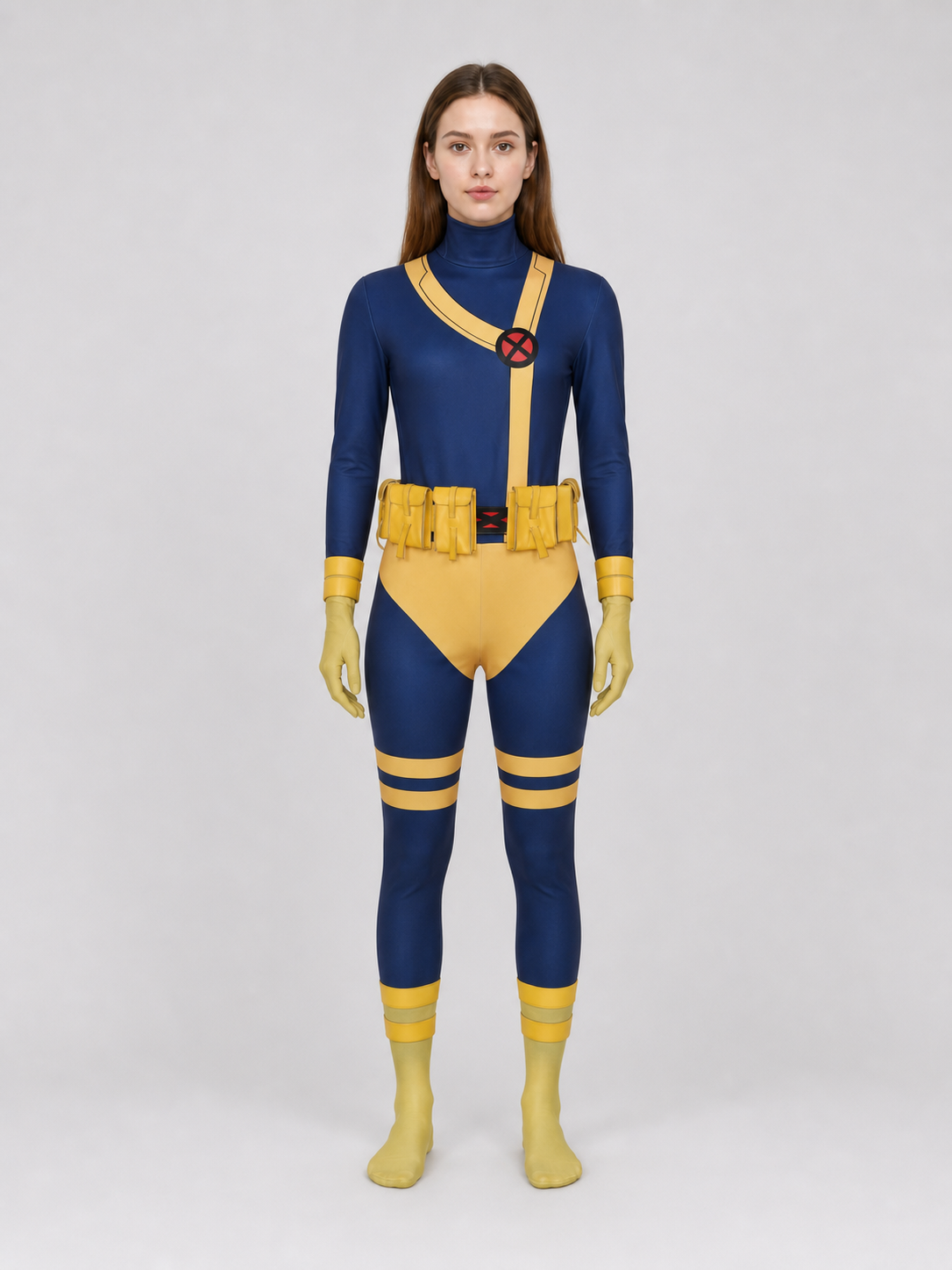 X-Men ’97 Cosplay Jumpsuit with Accessories