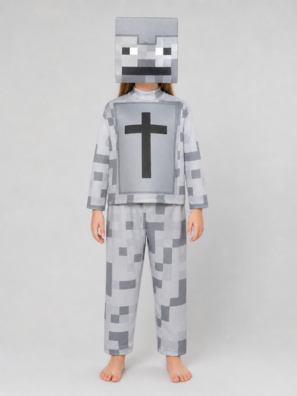 Kids' MC Character Costume for Parties and Cosplay
