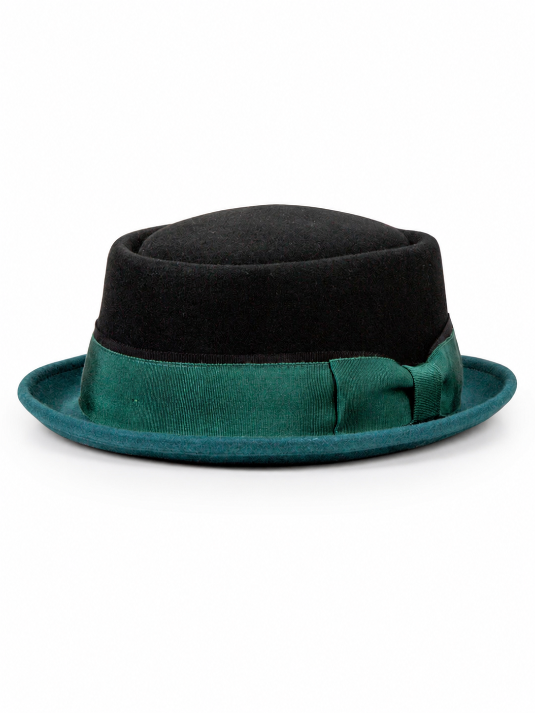 Carnival fedora hat with contrasting ribbon