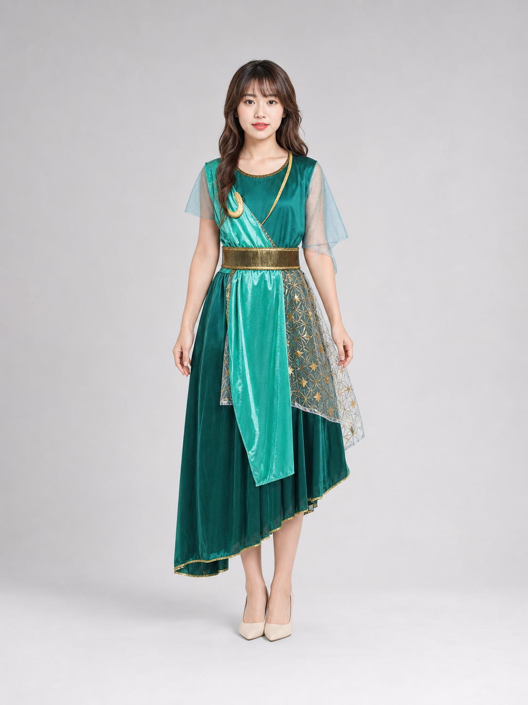 Medusa Gorgon Costume, Halloween Dress