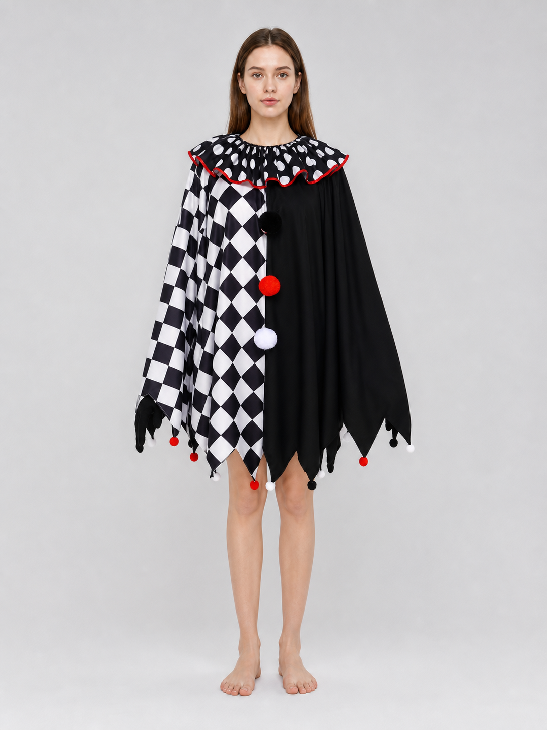 Clown Cape for a Carnival Costume