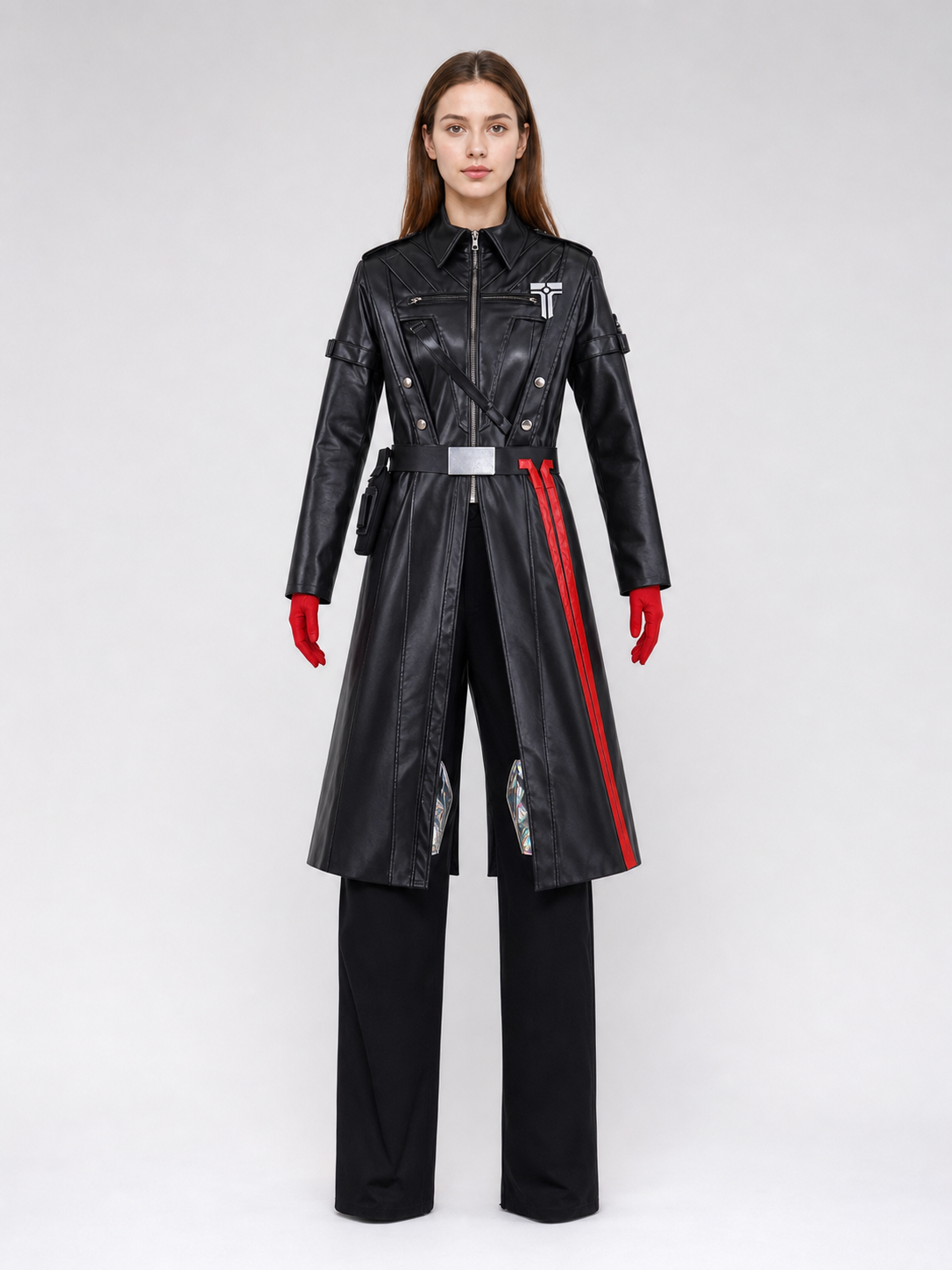 Gehros Cosplay Costume: Long Coat, Pants
