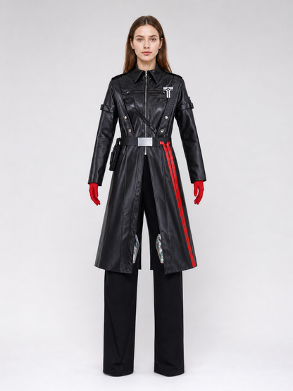 Gehros Cosplay Costume: Long Coat, Pants