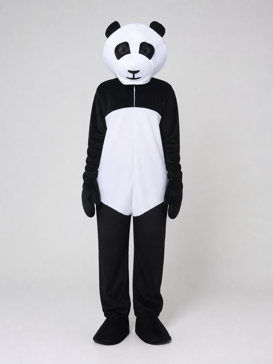 One-piece panda costume for cosplay and themed events